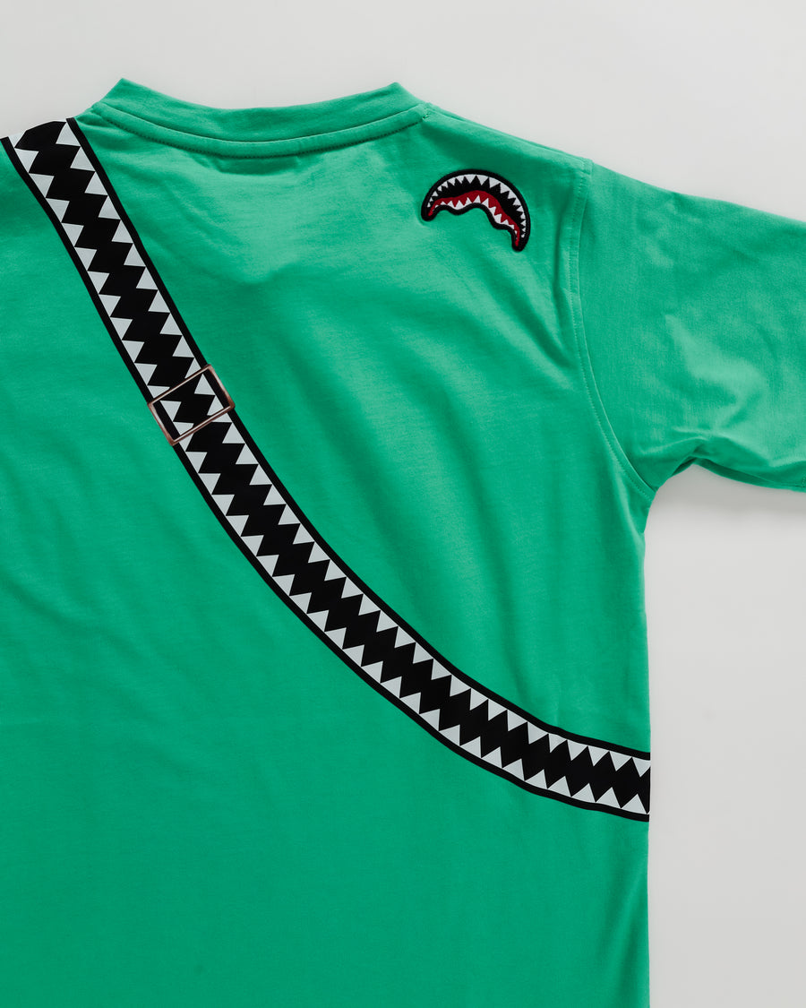 Ragazzo/a - T-shirt maniche corte Sprayground CROSSBODY T-SHIRT GRN Verde