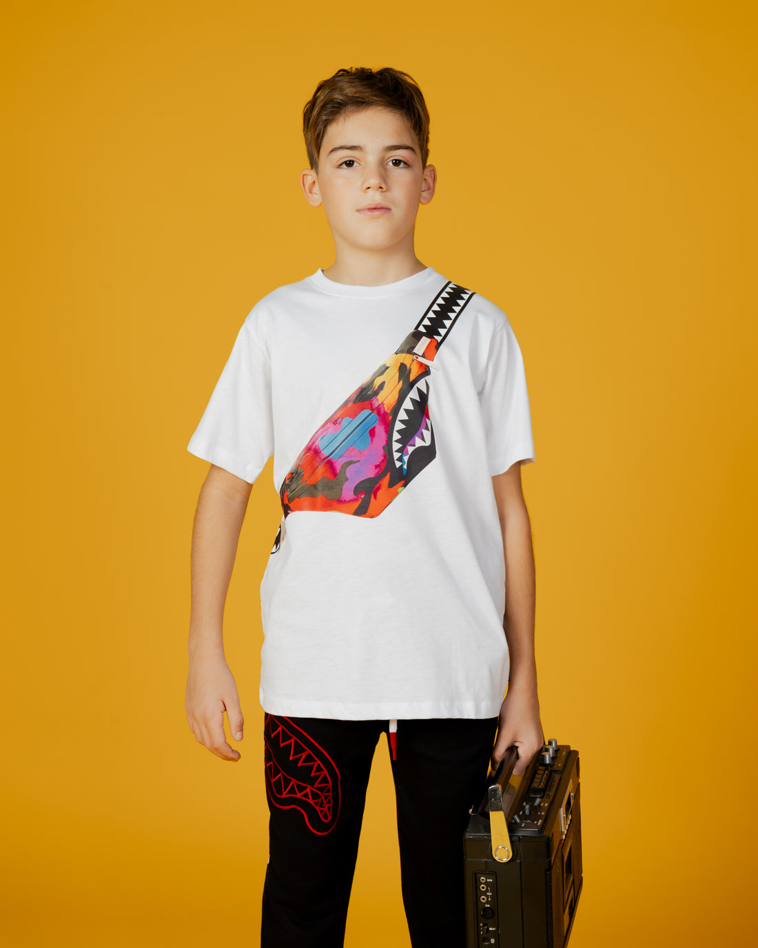 Ragazzo/a - Crossbody T-shirt Wht