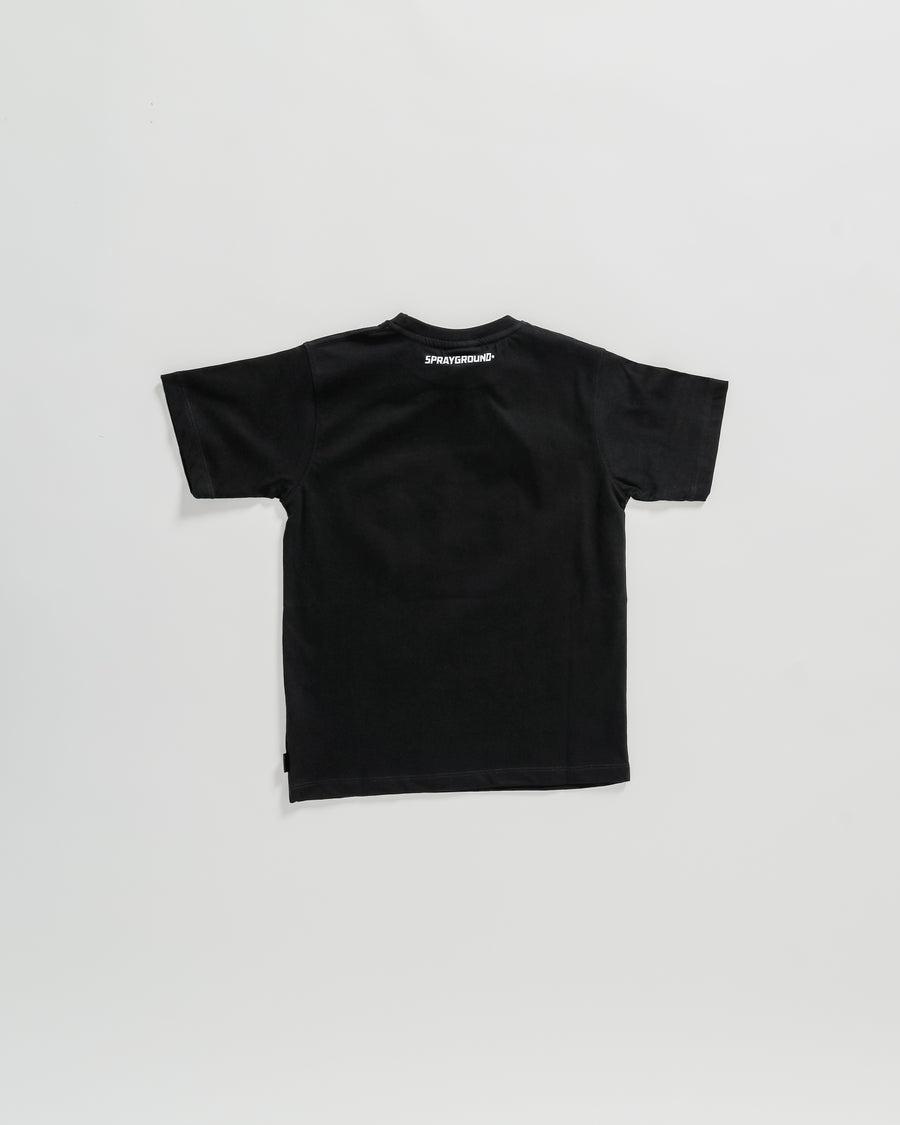 Garçon/Fille - T-shirt Sprayground GLITCH T-SHIRT BLK Noir