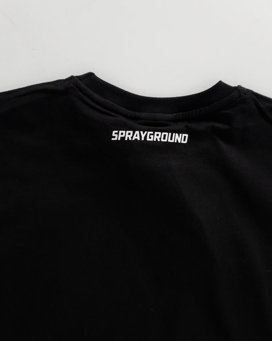 Niño / Niña  - Camiseta Sprayground DBD IS HERE T-SHIRT BLK Negro