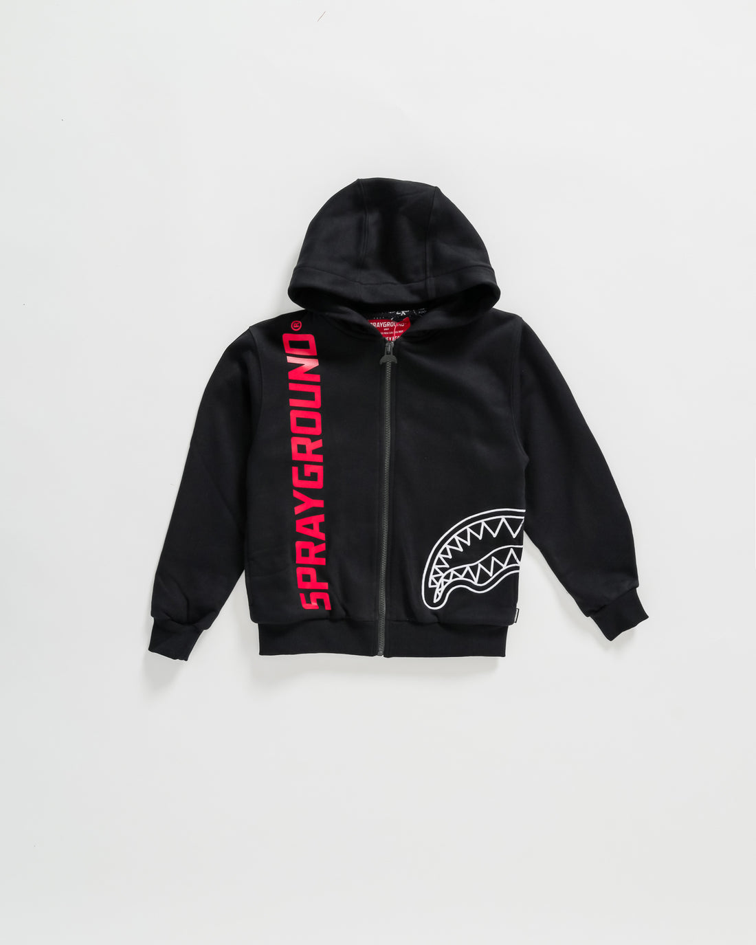 Ragazzo/a - Spray Basic Fullzip Hoodie Blk