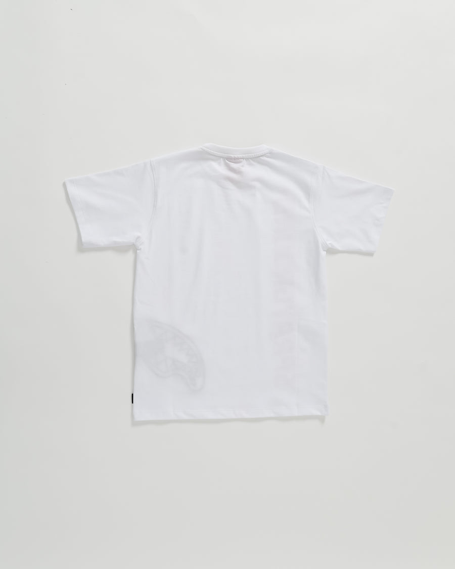 Garçon/Fille - T-shirt Sprayground SPRAY BASIC T-SHIRT HOODIE WHT Blanc