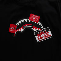 Ragazzo/a - Label Shark Crew T-shirt Blk