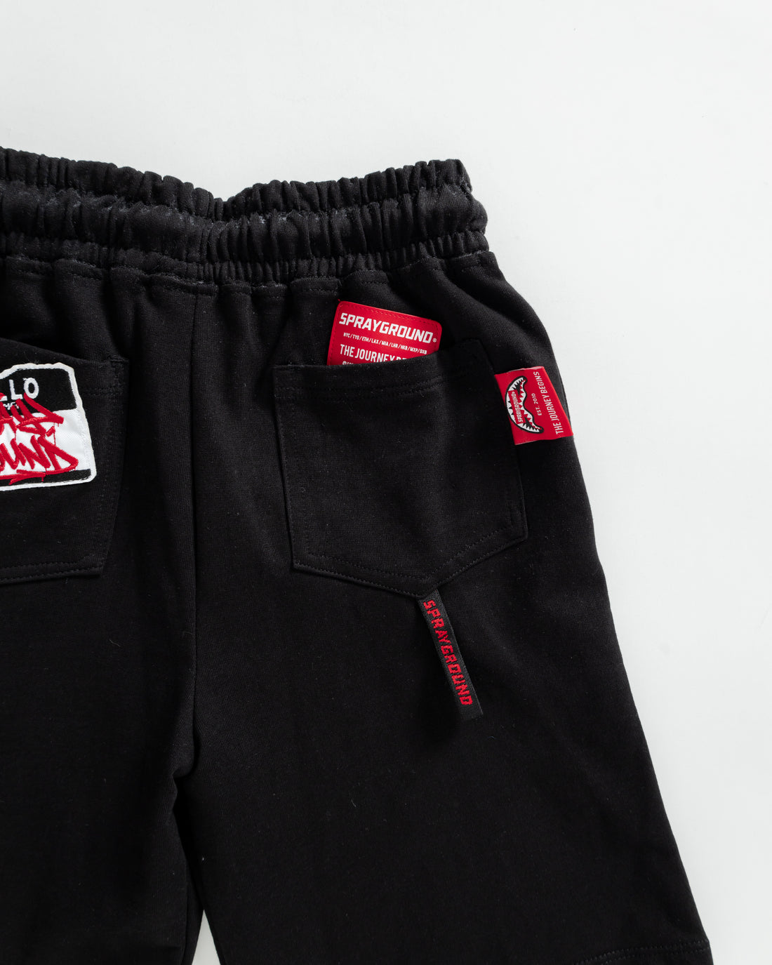 Ragazzo/a - Label Shark Crew Shorts Blk