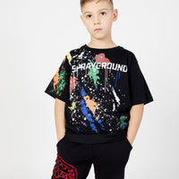 Ragazzo/a - Color Splat T-shirt Blk