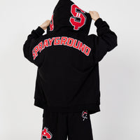 Ragazzo/a - Varsity Money Blackout Over Zip Hoodie