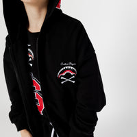 Ragazzo/a - Varsity Money Blackout Over Zip Hoodie