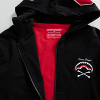 Ragazzo/a - Varsity Money Blackout Over Zip Hoodie