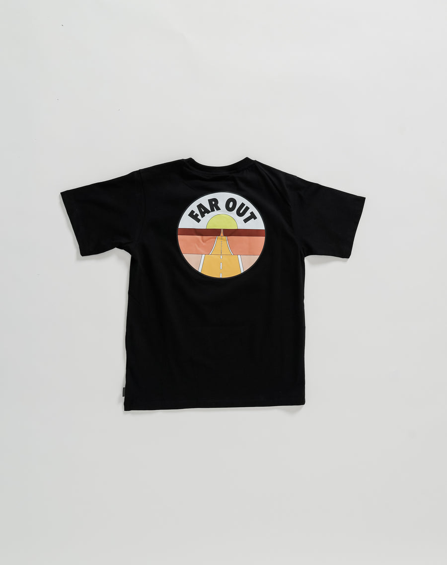 Youth - Sprayground T-shirt SPRAYGROUND DAKAR T-SHIRT BLK Black