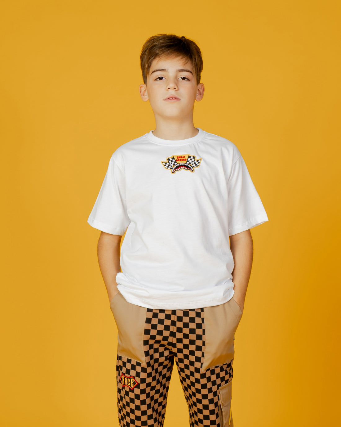 Ragazzo/a - Sprayground Dakar T-shirt Wht