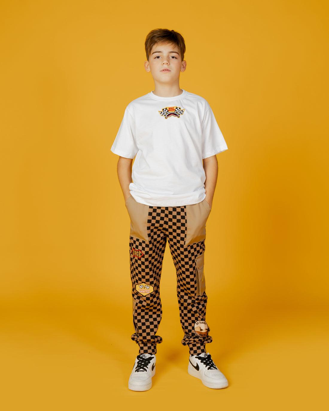 Ragazzo/a - Sprayground Dakar T-shirt Wht