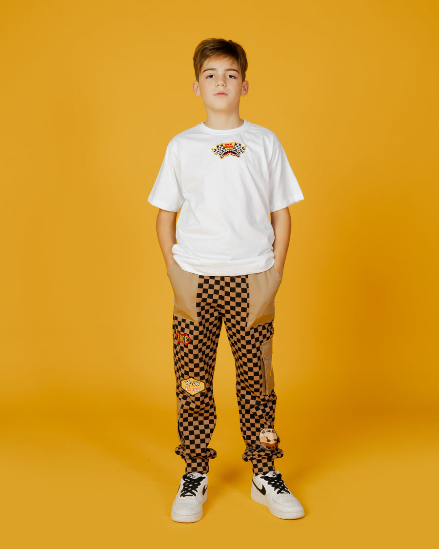 Niño / Niña  - Camiseta Sprayground SPRAYGROUND DAKAR T-SHIRT WHT Blanco