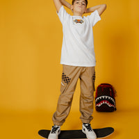 Ragazzo/a - Sprayground Dakar T-shirt Wht