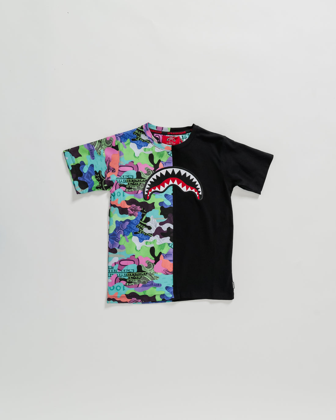 Ragazzo/a - Camo 100 Split T-shirt Blk