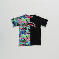 Ragazzo/a - Camo 100 Split T-shirt Blk