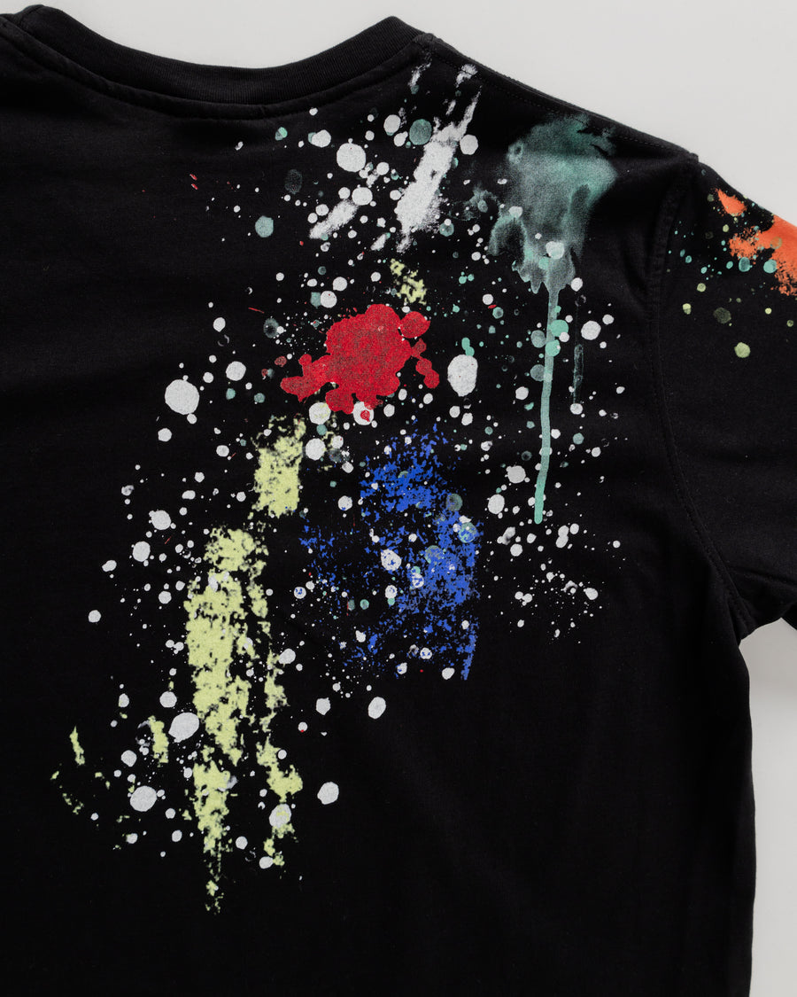 T-shirt Sprayground COLOR SPLAT REGULAR T-SHIRT Nero