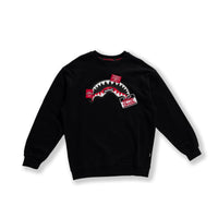 Label Shark Crewneck Black