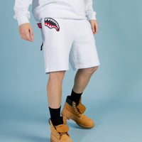 Label Shark Pants White