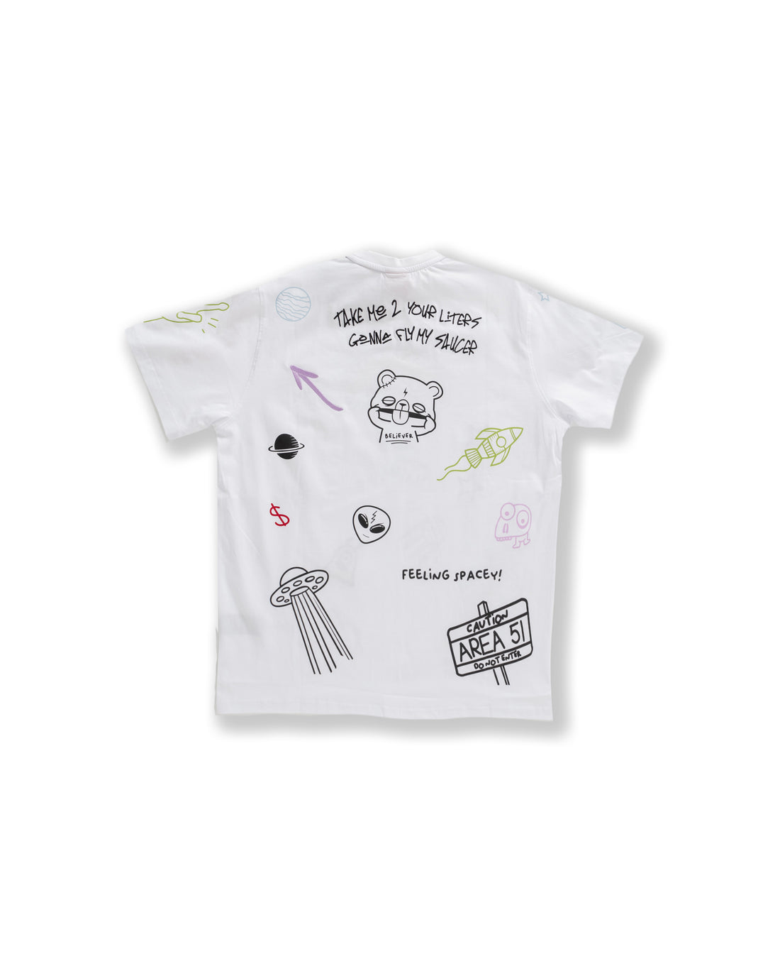 Alien Doodle Regular T-shirt