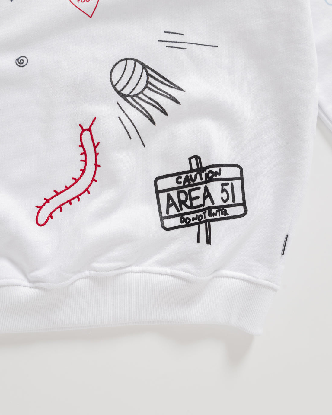 Alien Doodle Hoodie