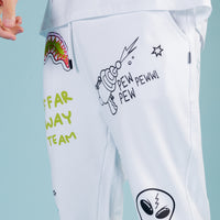 Alien Doodle Pants