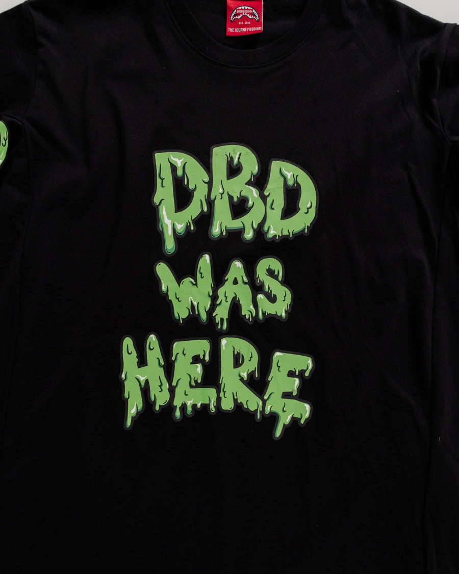 Sprayground T-shirt DBD WAS HERE T-SHIRT Black