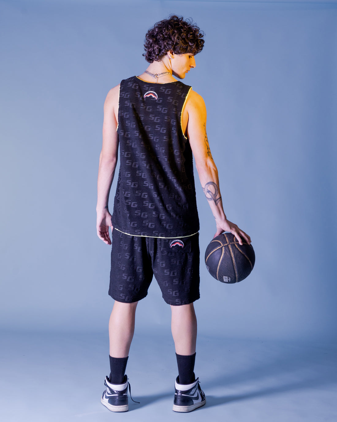 Jacquard Tanktop Blk