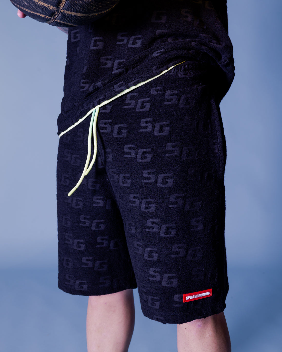 Jacquard Shorts Blk