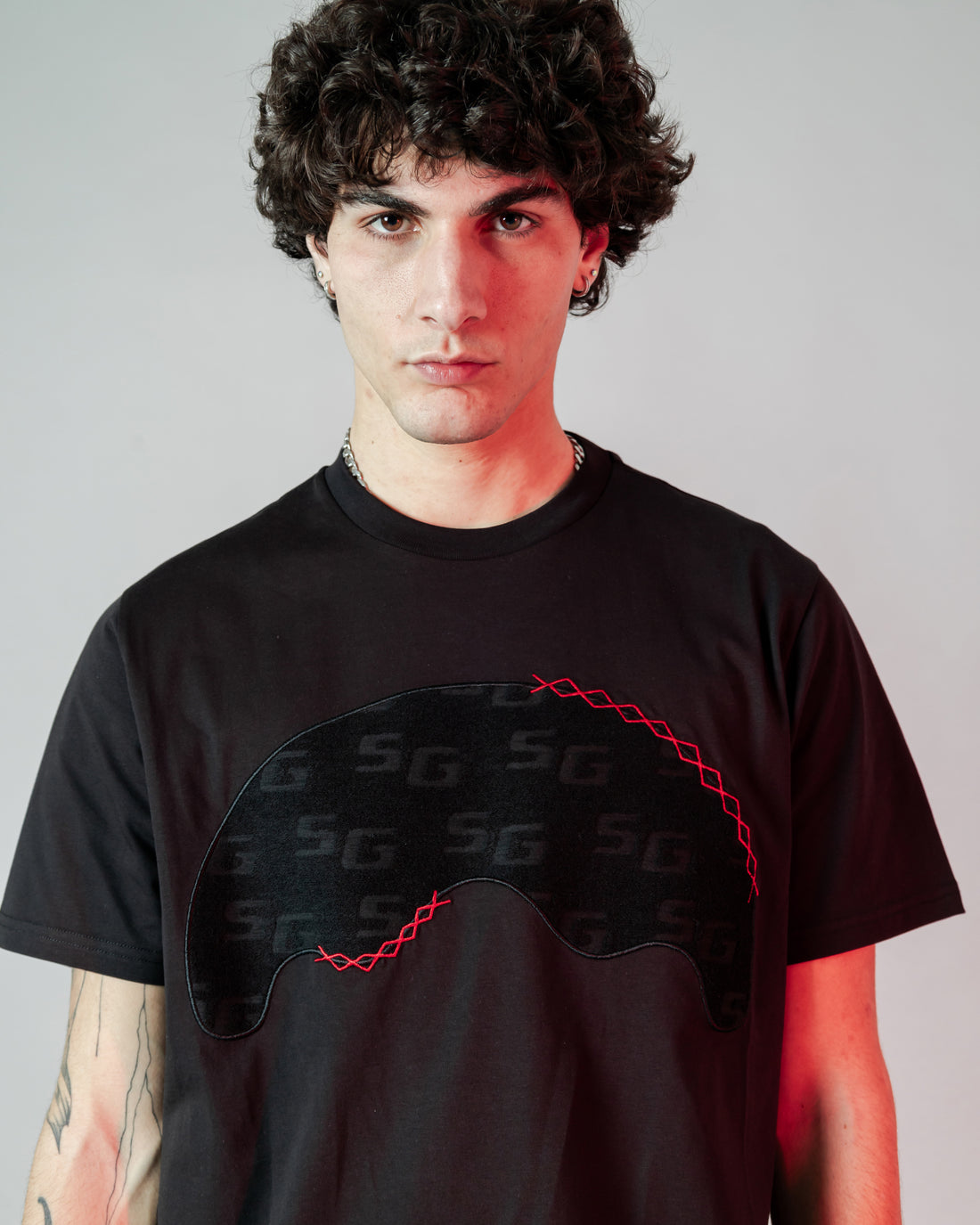 Jacquard Insert Tshirt