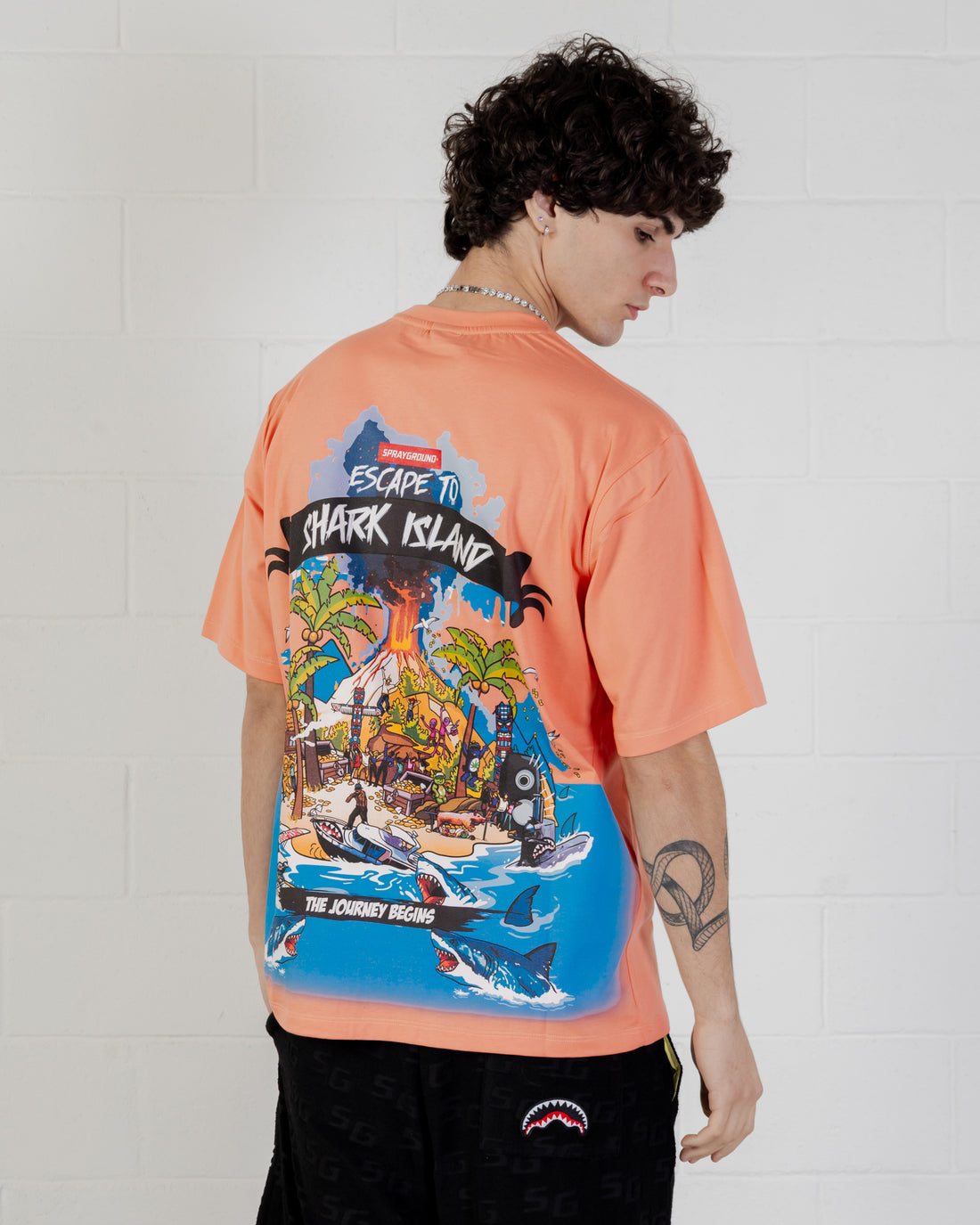 Shark Island Over T-shirt