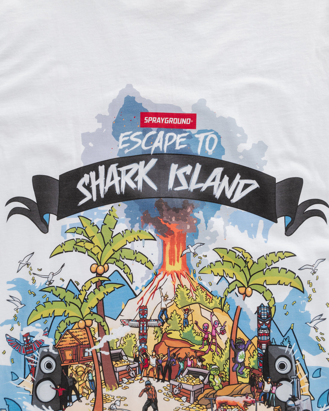 Shark Island Over T-shirt