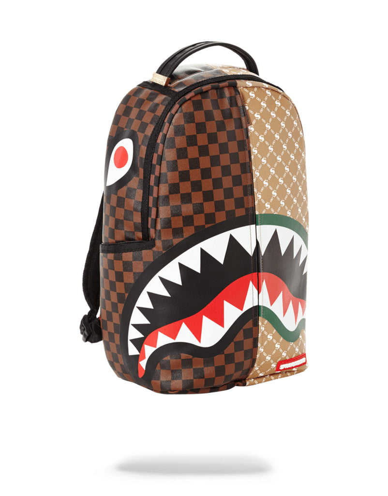 Zaino Sprayground Paris Vs Florence Shark Marrone