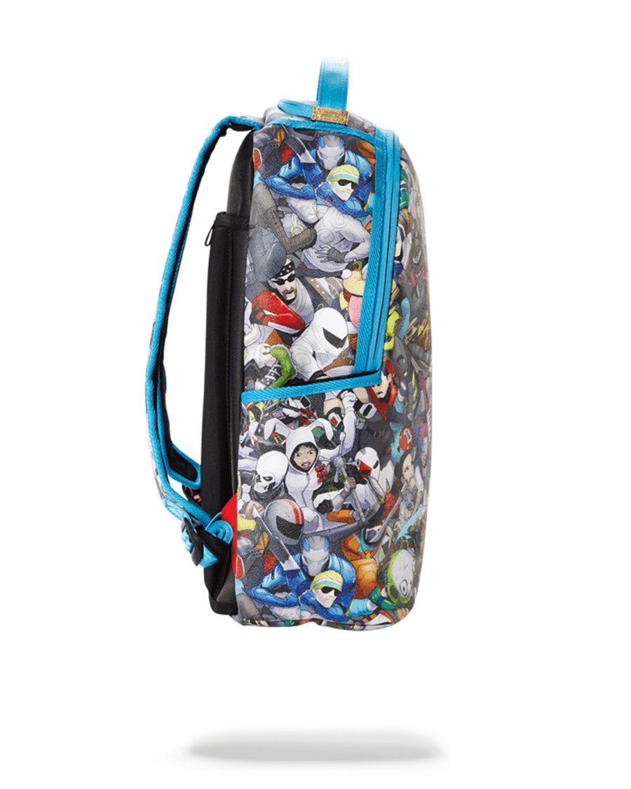 Sprayground Backpack FORTNITE 100 DLX Blue