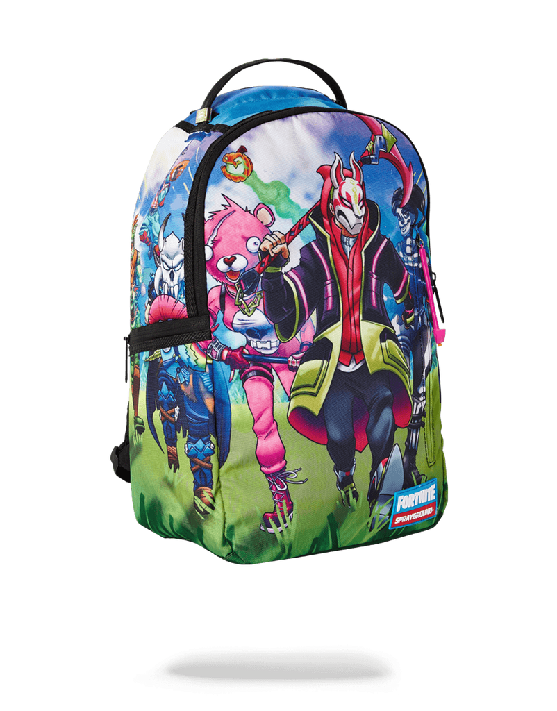 Sprayground Backpack FORTNITE RUNNING SKINS Black