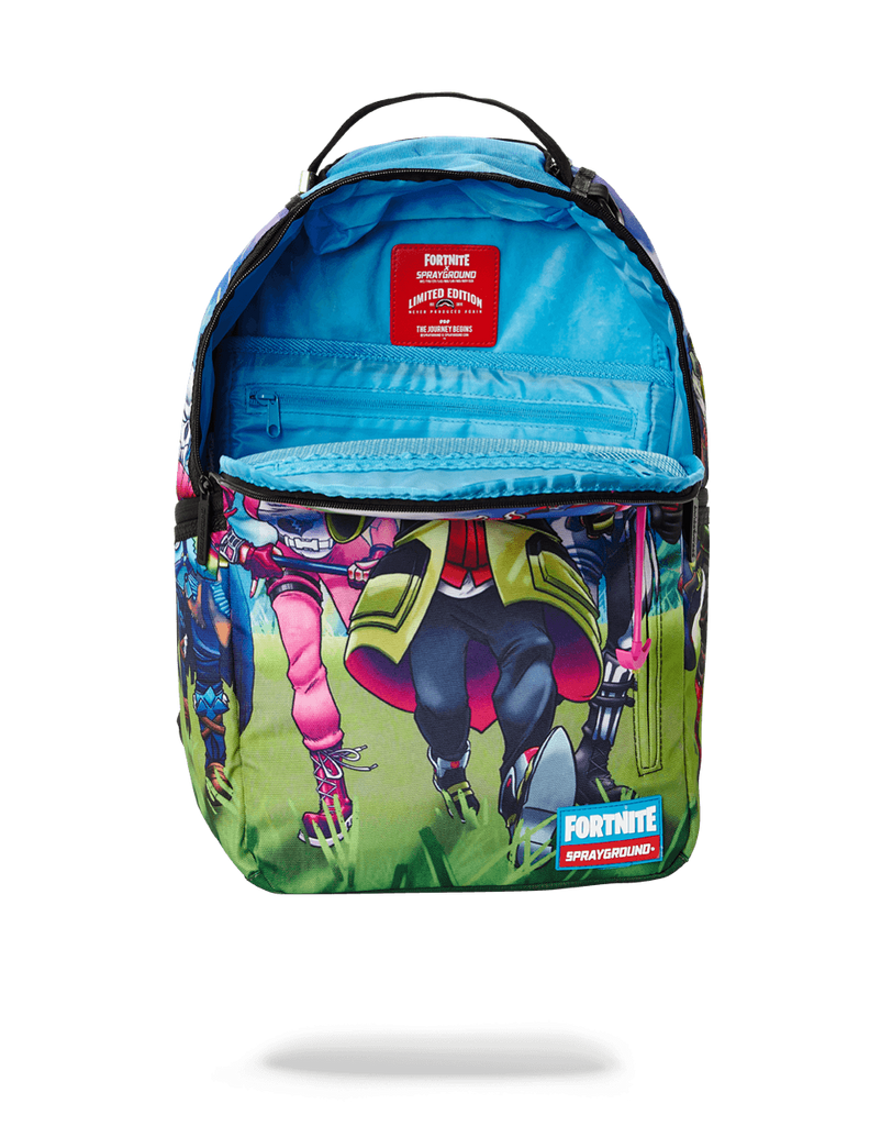 Sprayground Backpack FORTNITE RUNNING SKINS Black