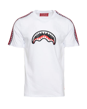 Sprayground T-shirt SHARK CREW White