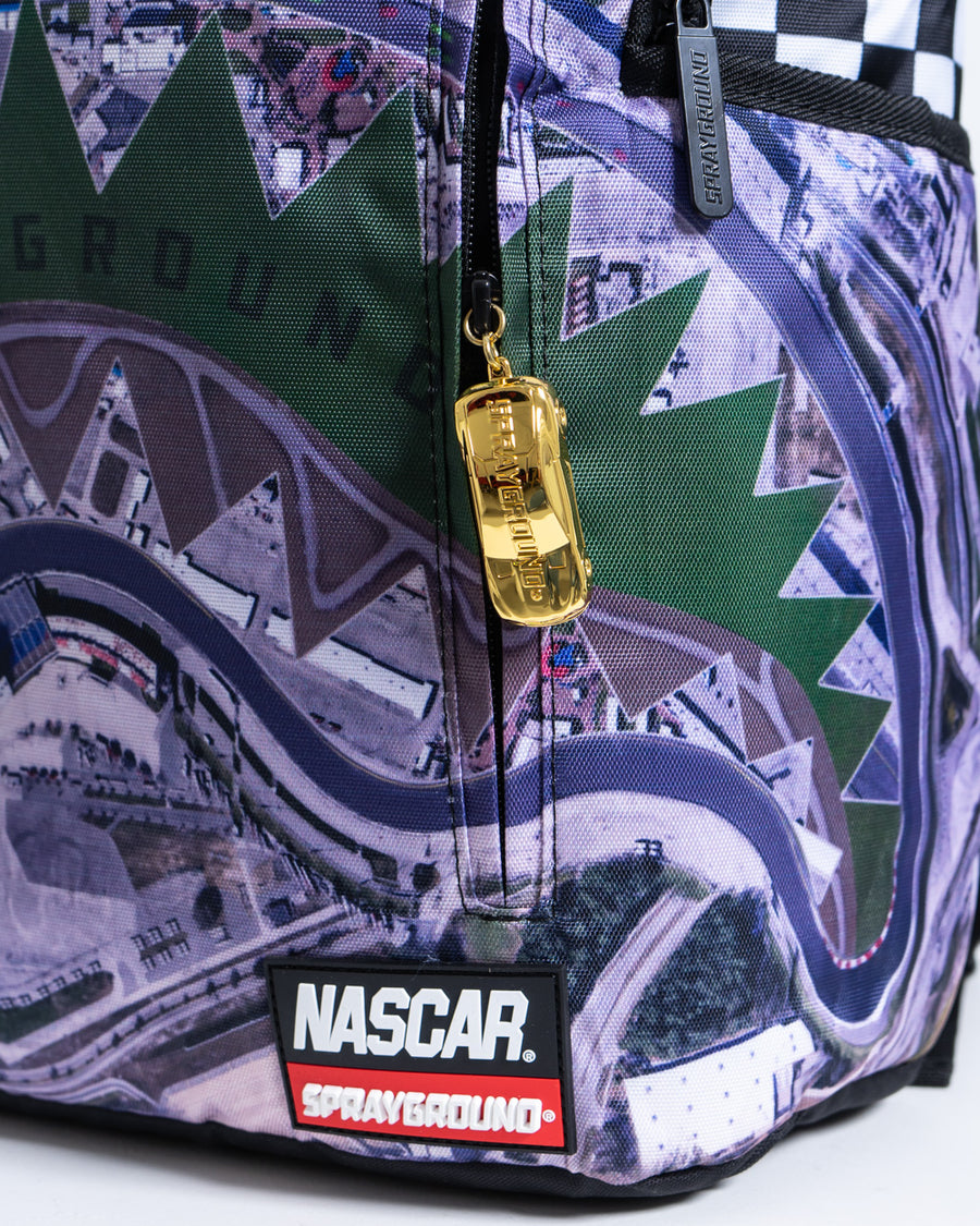 Sprayground Backpack NASCAR TRACK DAY Purple