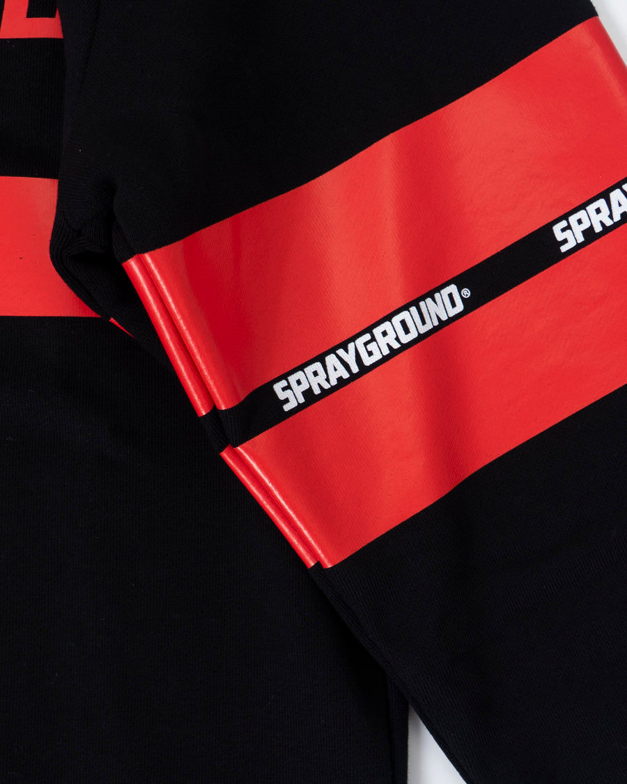 Sprayground Sweatshirt TEAM CREW BLACK Black