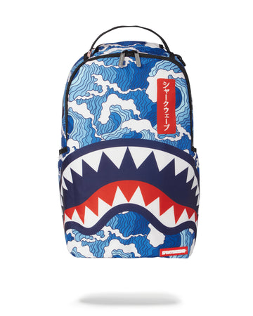 Sprayground Backpack SHARK WAVE Blue