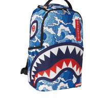 Sprayground Backpack SHARK WAVE Blue