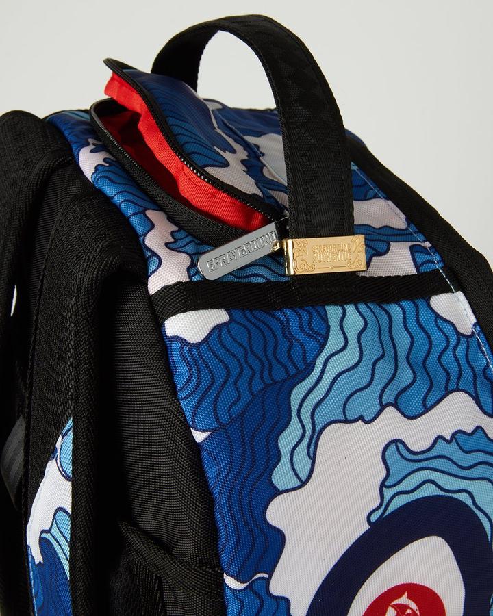 Sprayground Backpack SHARK WAVE Blue