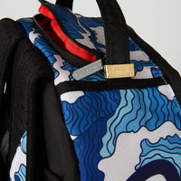 Sprayground Backpack SHARK WAVE Blue