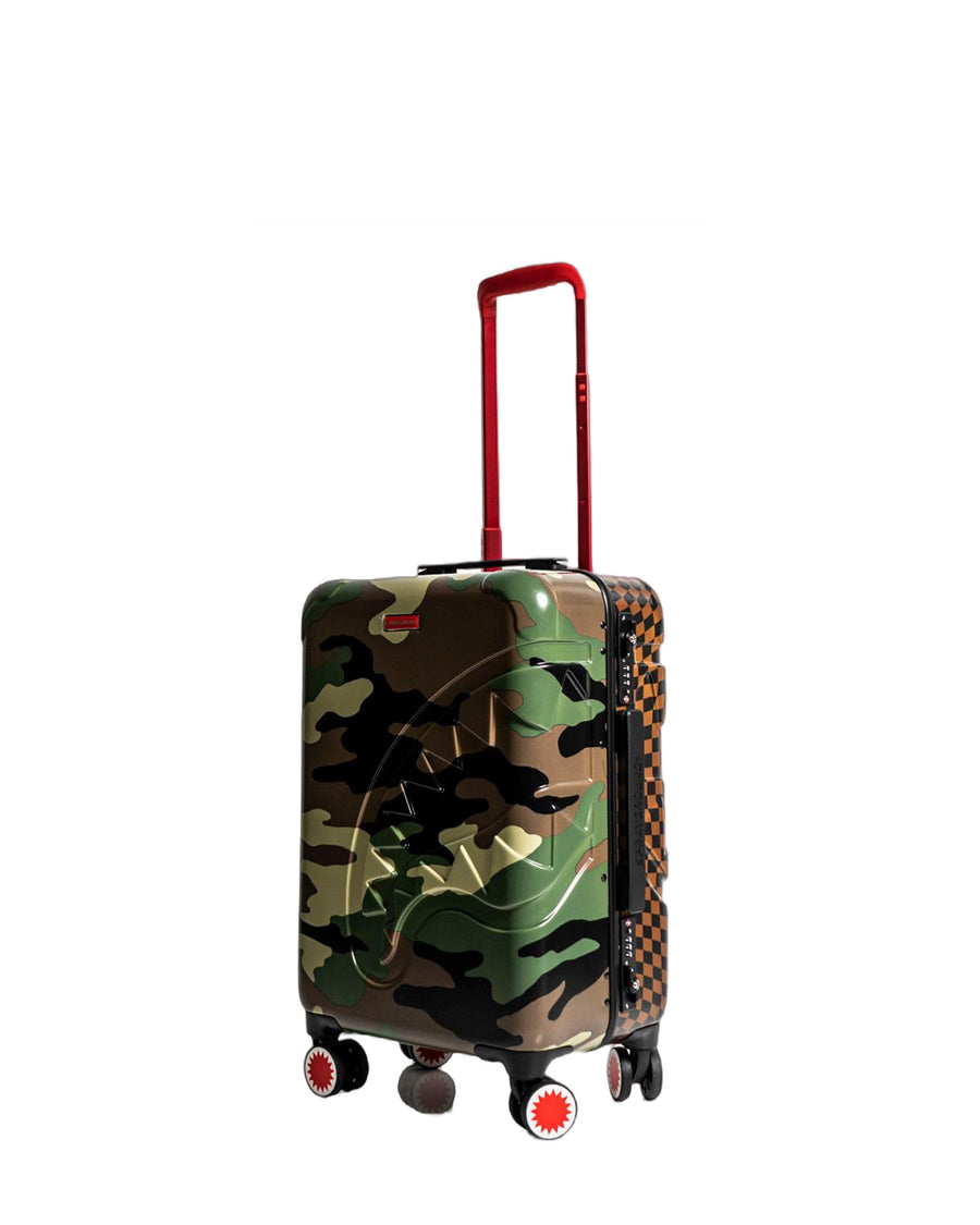 Sprayground Luggage CHECKS & CAMOFLAGUE Green