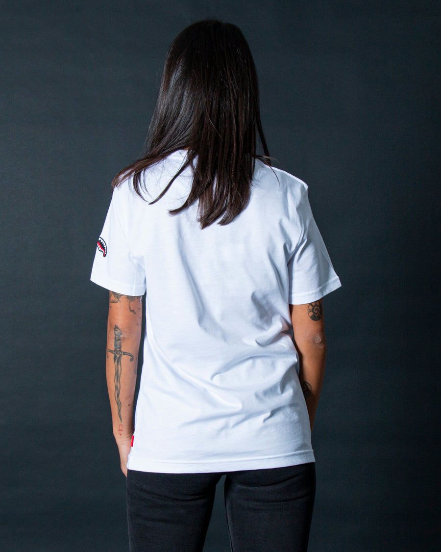T-shirt Sprayground BAG WALKER Blanc