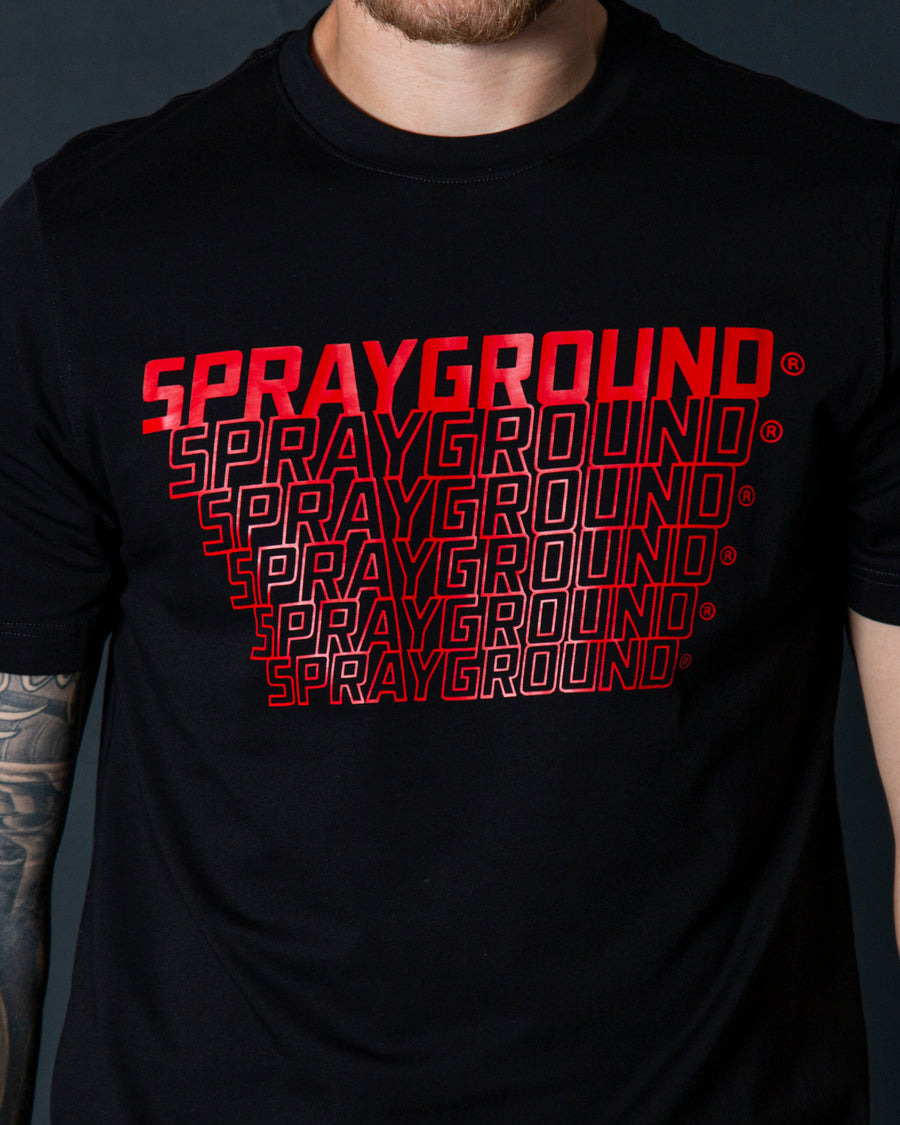Sprayground T-shirt SPACE SPRAYGROUND Black