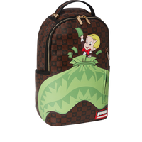 Sprayground Backpack RICHIE RICH MONEY SHARK Brown