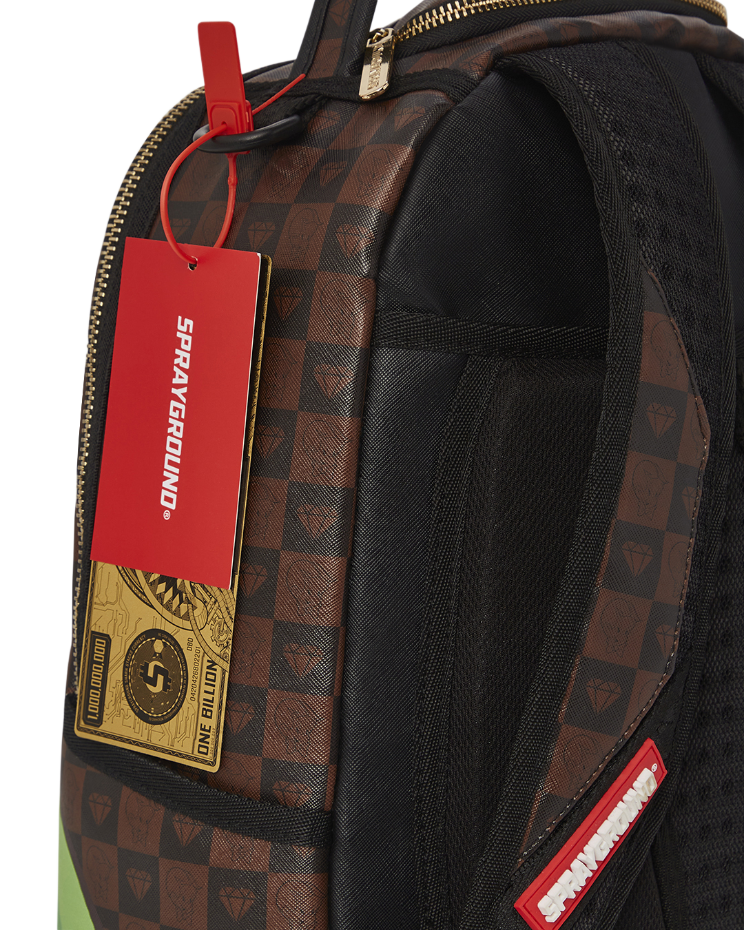 Sprayground Backpack RICHIE RICH MONEY SHARK Brown