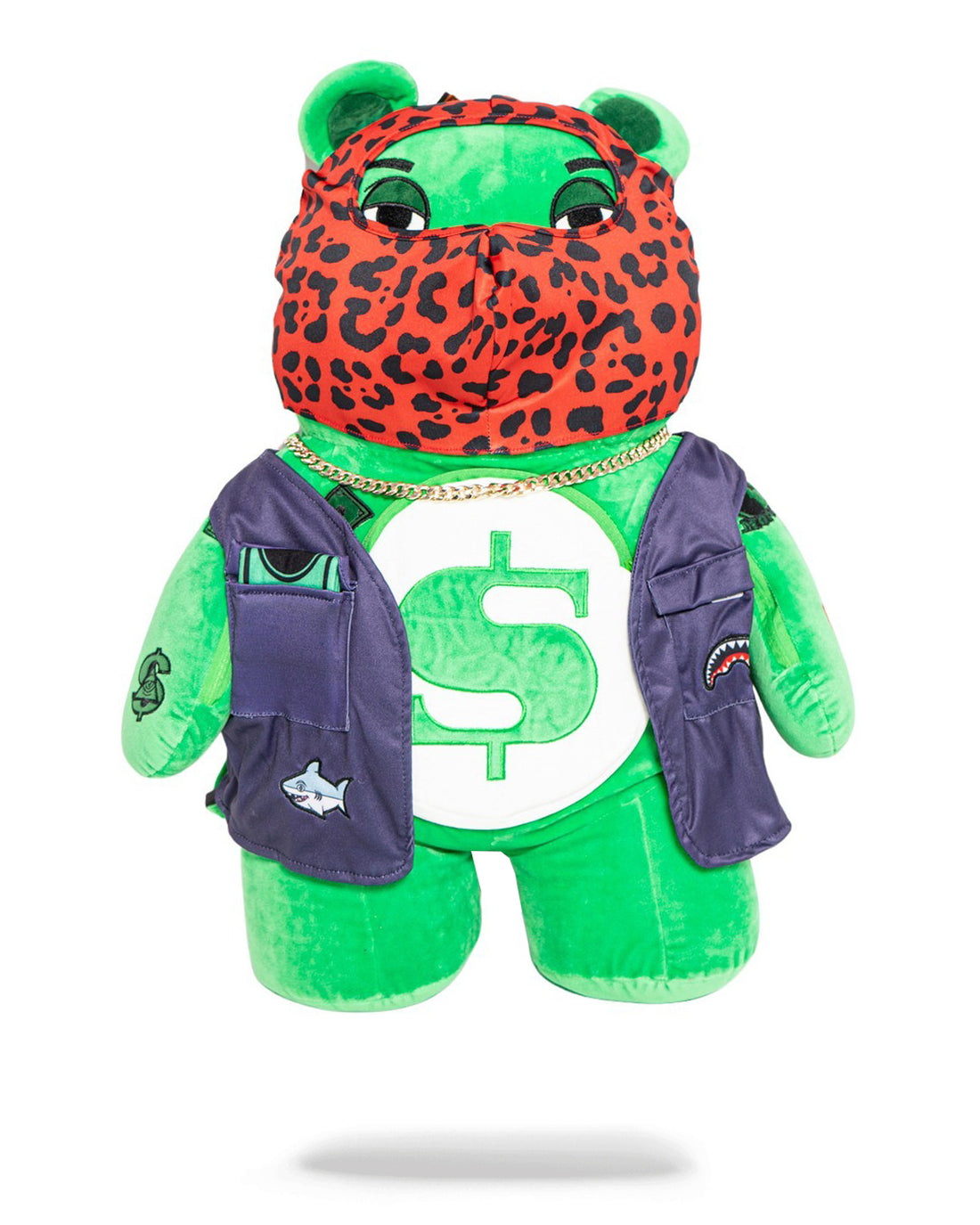 Zaino Sprayground TEDDY BEAR BACKPACK SKI MASK Verde