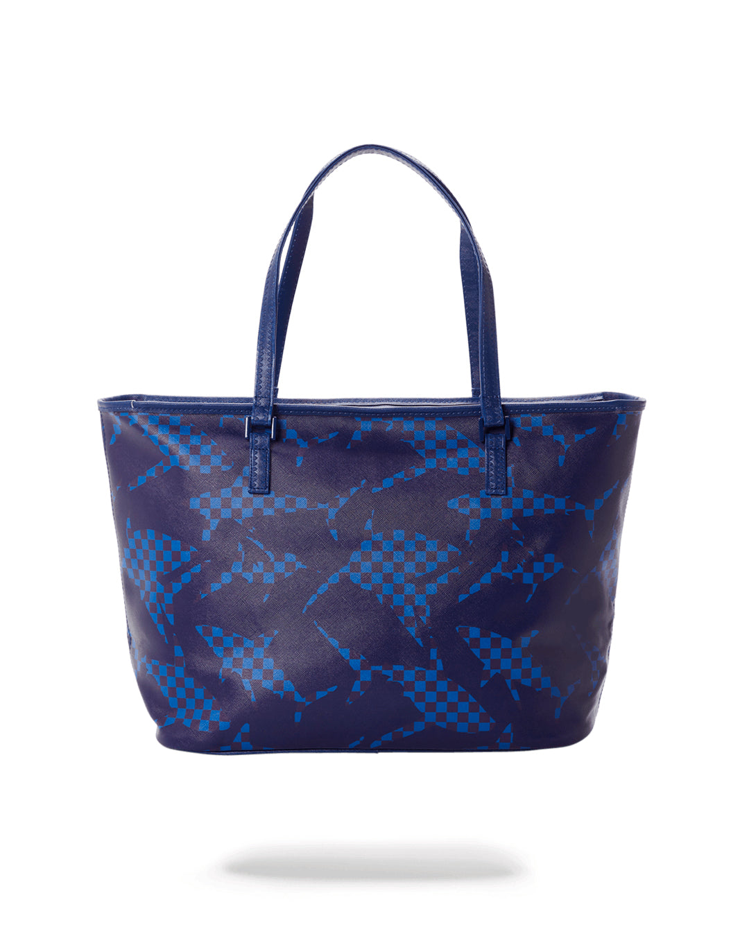 Camo Blue Shark Pattern Tote