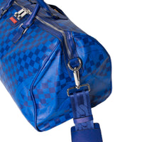 Blue Checkered Shark Duffle